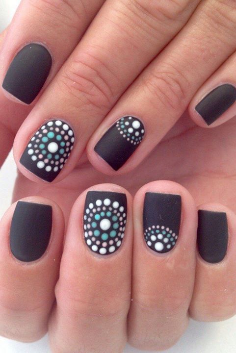 Matte Nail Design