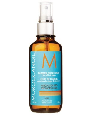 Увлажняющий спрей блеск Gold Glimmer Shine от MoroccanOil