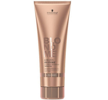 Кондиционер-бондинг для ко-вошинга Schwarzkopf Professional BlondMe Keratin Restore Bonding Cleansing Conditioner