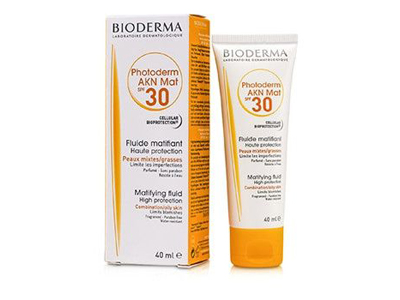 как пользоваться матирующим флюидом Bioderma