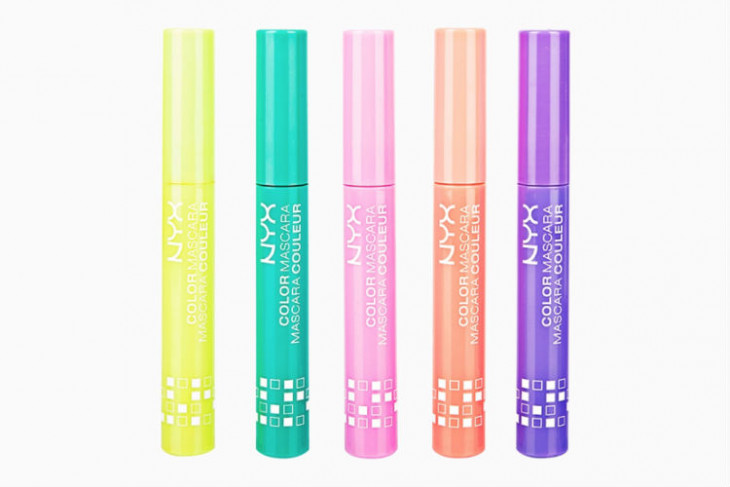 Пять оттенков туши Color Mascara, NYX