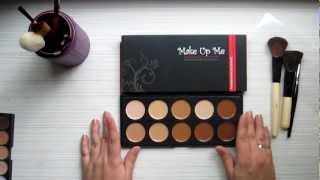 Палитра жидких корректоров на 10 цветов FG10 Make Up Me (Manly)