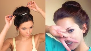 СУПЕР-ПУЧОК на каждый день Messy bun. Прическа 2-в-1 для пятницы