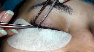 наращивание ресниц. шаг за шагом 2D. ПРАКТИКА МАСТЕР КЛАСС! eyelash extensions. step by step 2D