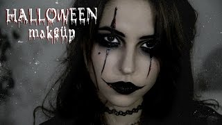 МАКИЯЖ НА ХЕЛЛОУИН ♠ Halloween Makeup Tutorial /Darya Reeves