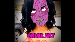 Grime Art | зомби грим в фотошопе cs6