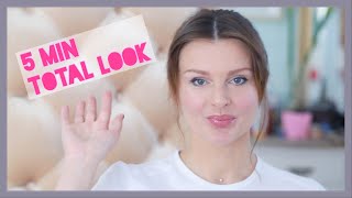 МОЙ 5 МИНУТ МЭЙКАП НА КАЖДЫЙ ДЕНЬ Total Look (KatyaWORLD)