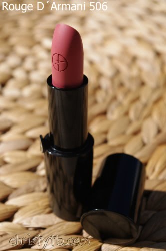 Giorgio Armani Rouge D´Armani 506 Pink. Мои аплодисменты