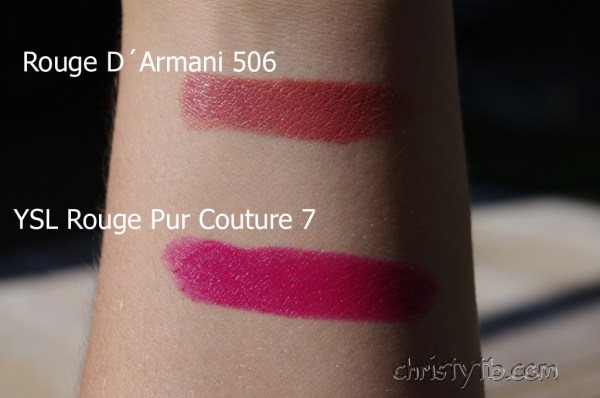 Giorgio Armani Rouge D´Armani 506 Pink. Мои аплодисменты