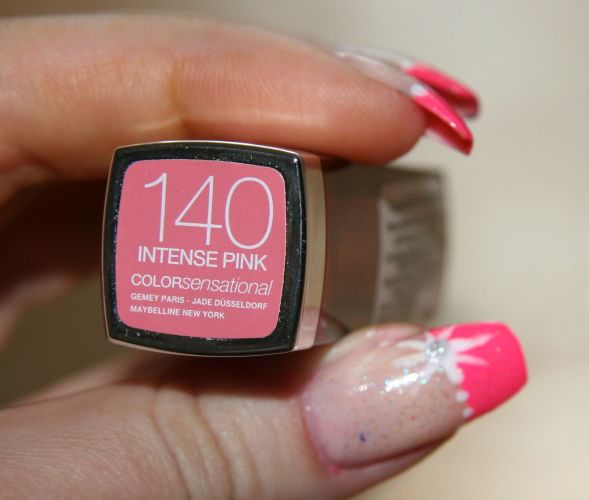 Помада Maybelline Color Sensational #140 Intense Pink