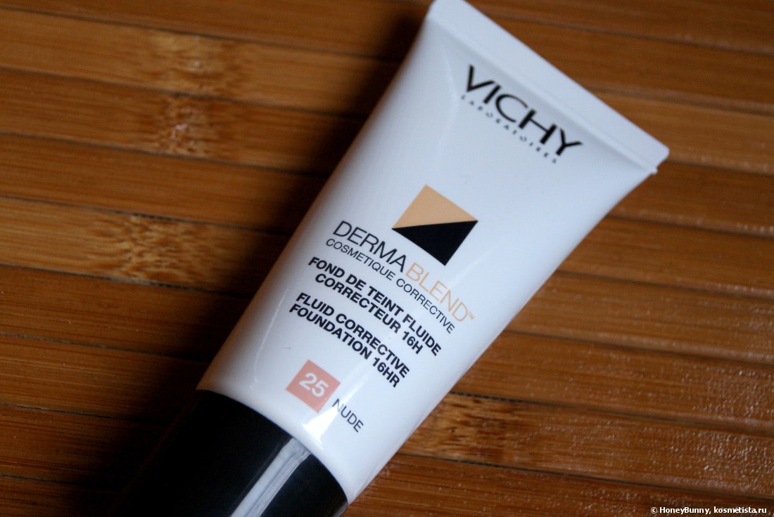 Тот самый Dermablend, но в виде тонального флюида - Vichy Dermablend Fluid Corrective Foundation spf 35 № 25/Nude