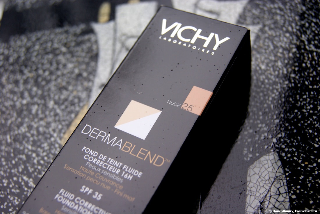 Тот самый Dermablend, но в виде тонального флюида - Vichy Dermablend Fluid Corrective Foundation spf 35 № 25/Nude