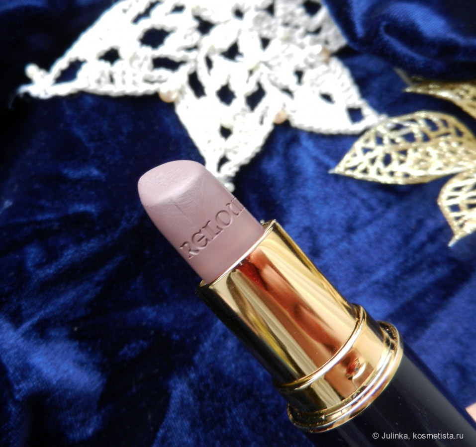 Мой сложный лиловый - матовая помада Relouis Alta moda lipstick 18 Smoky velvet