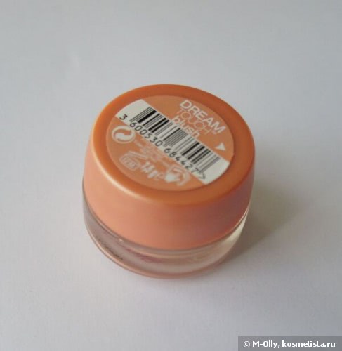Сияющая абрикоска - кремовые румяна Dream Touch blush от Maybelline в оттенке Apricot