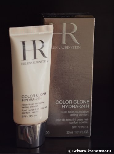 Тональный крем Helena Rubinstein: Color Clone Hydra-24h 20 beige vanilla