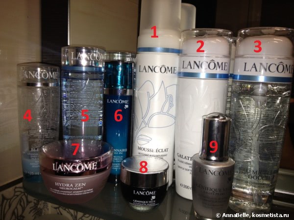 Lancôme - мои прекрасные средства для ухода лица