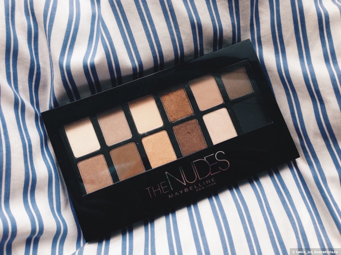 Maybelline The Nudes eyeshadow palette