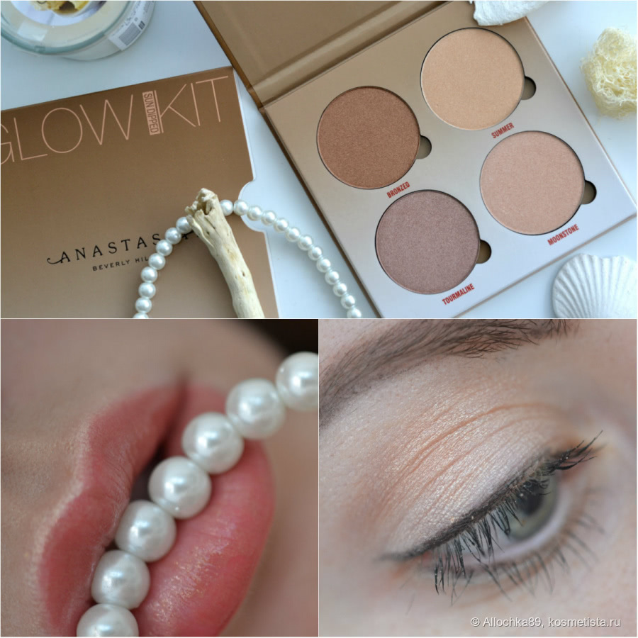 Палетка хайлайтеров Anastasia Beverly Hills Glow Kit серия Sun Dipped