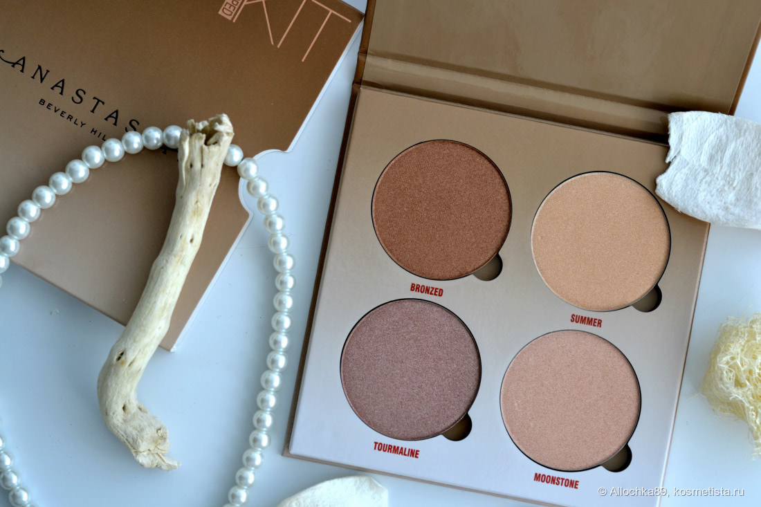 Палетка хайлайтеров Anastasia Beverly Hills Glow Kit серия Sun Dipped