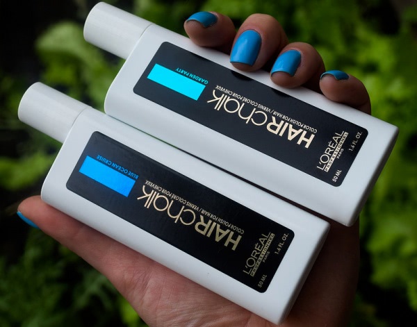 Цветные волосы за 5 минут с L'oreal Professionnel Hairchalk (