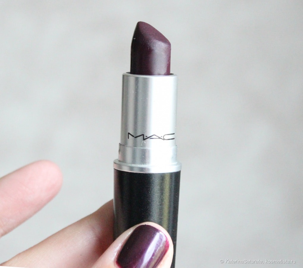 Сливовая осень c Mac Matte Lipstick Instigator и карандашом MAC Prolong-wear Bespoken for