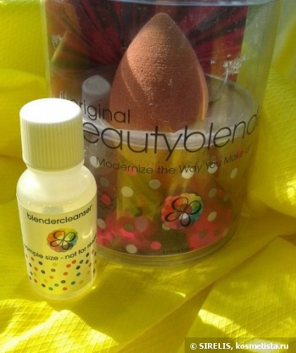 Моем BeautyBlender с помощью Beauty Blender Blendercleanser