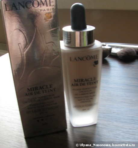 Lancome Teint Miracle Air De Teint Perfecting Fluid Matte Glow Creator 010 Beige Porcelaine