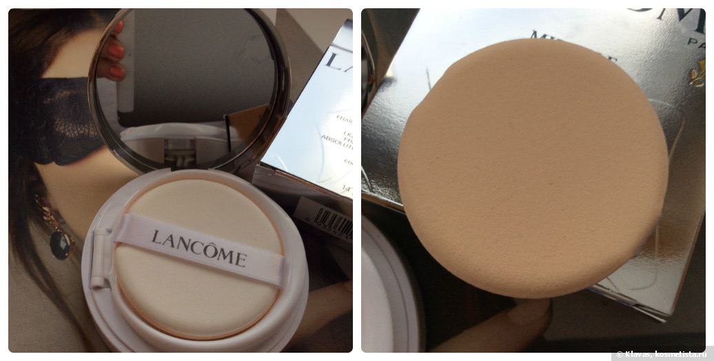 Компактное тональное средство Lancome Miracle Cushion