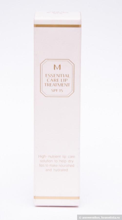 С заботой о губах - Missha M Essential Care Lip Treatment Spf15