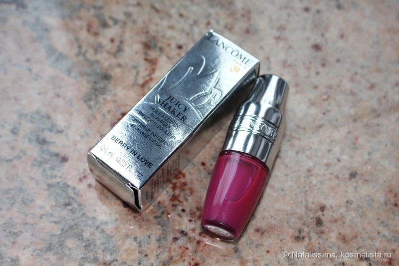 Весенняя новинка Lancome- цветное масло с кушоном Juicy Shaker Berry in Love #283