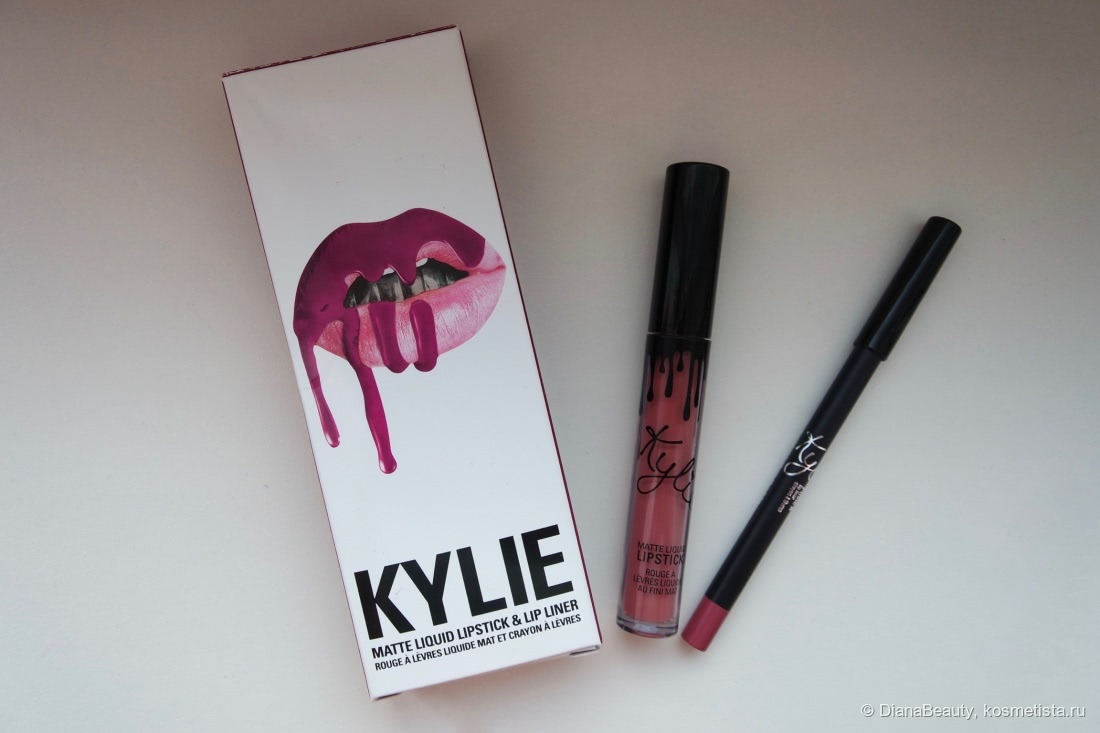 Та самая труднодоступная нашумевшая новинка - Lip Kit by Kylie Jenner в оттенке Posie K