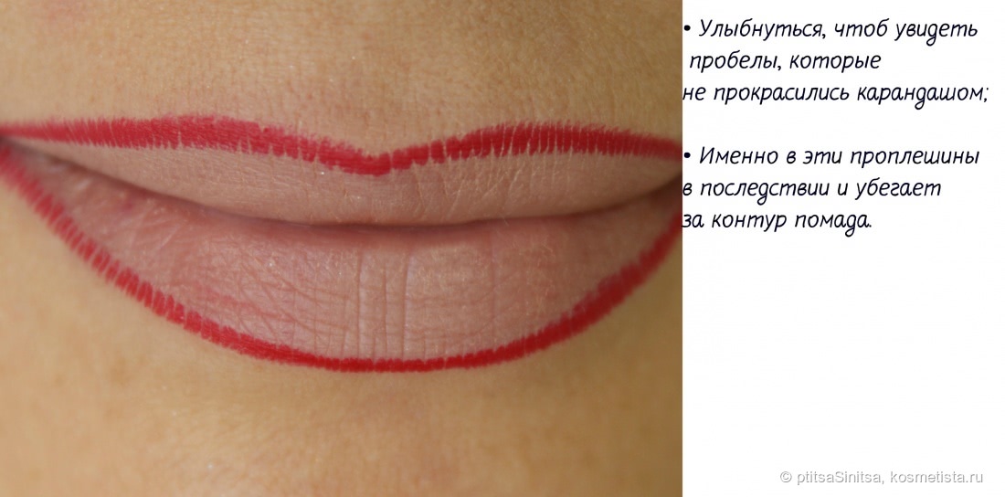 Как аккуратно накрасить губы красной помадой. Советы от ptitsaSinitsa