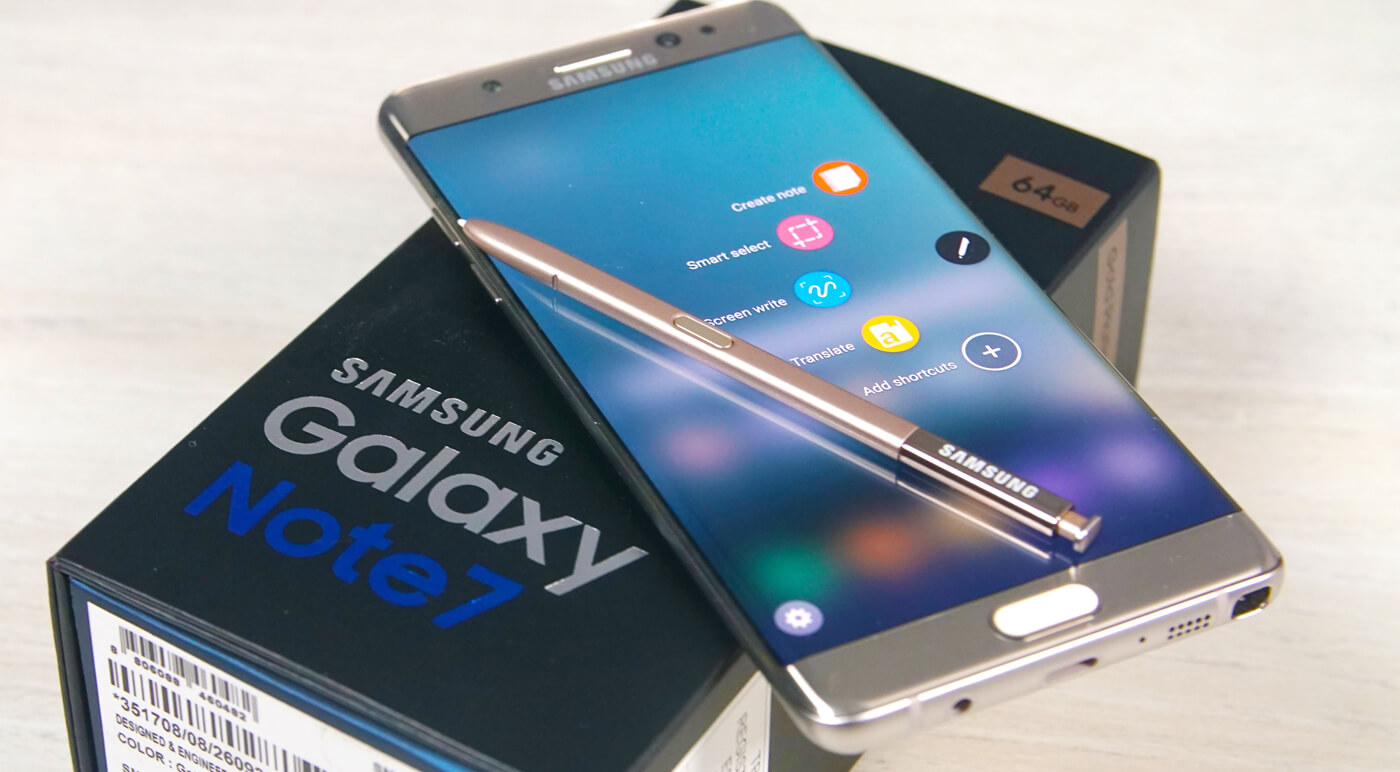 Телефон Samsung Galaxy Note 7