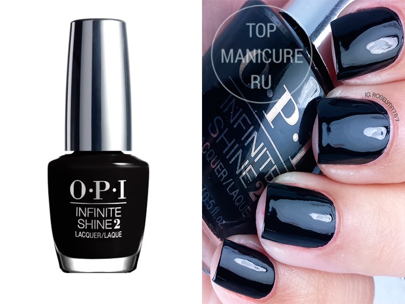 Черный лак для ногтей opi Were In Black Is