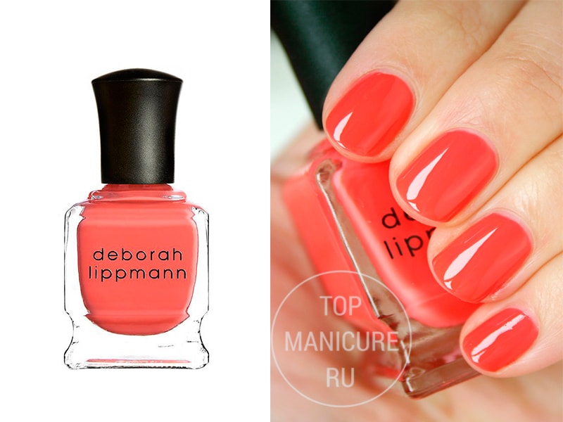 Коралловый лак для ногтей Deborah Lippmann Girls Just Want To Have Fun