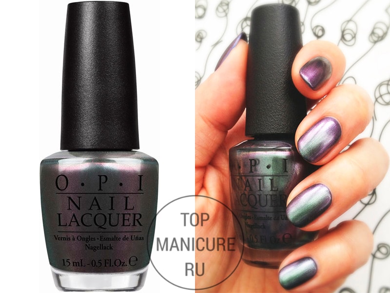 Голографический лак для ногтей opi peace and love