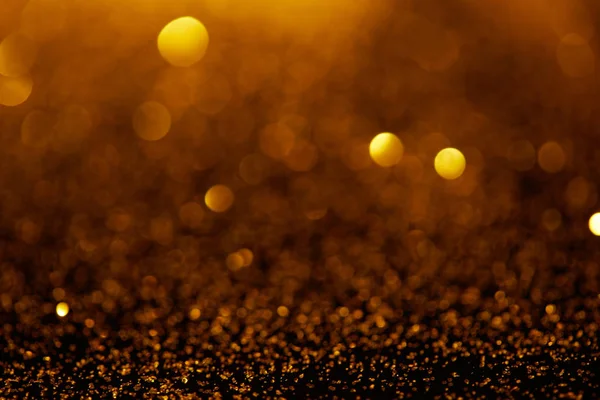 Abstract Background Gold Glitter Bokeh — стоковое фото