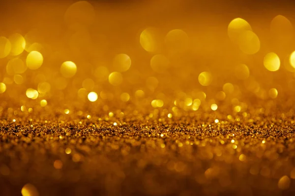 Abstract Background Gold Glitter Bokeh — стоковое фото