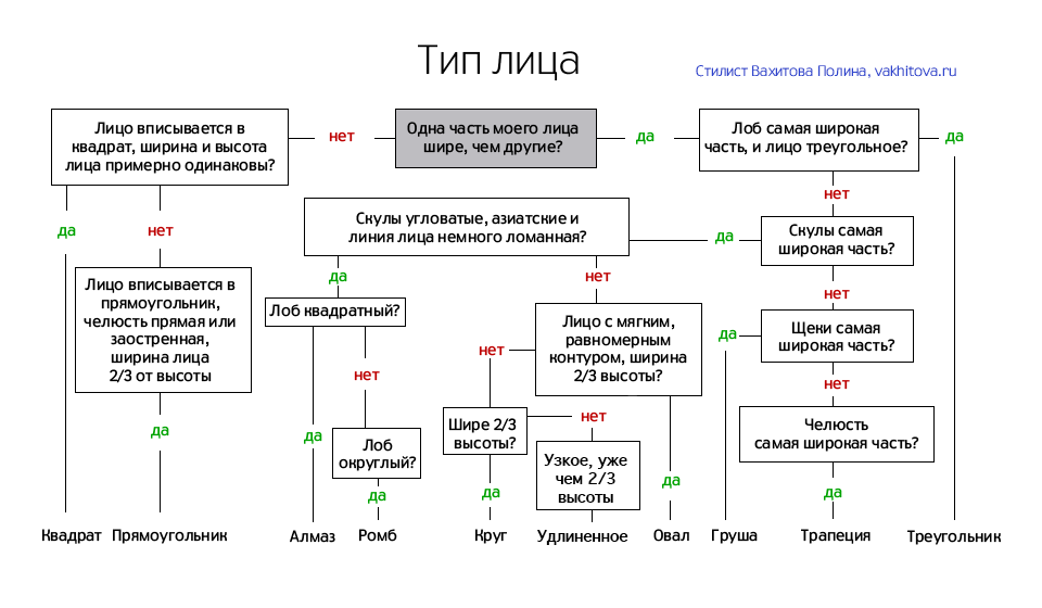 тип лица